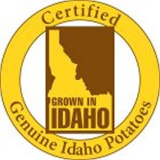 Certified Genuine Idaho Potatoes Grown in Idaho mark